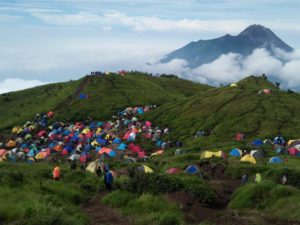 Yogyakarta hiking Merbabu camping