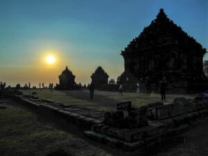 Sunset Ijo Temple