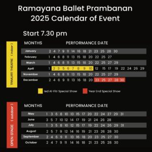 Ramayana Ballet prambanan tour