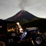 merapi volcano lava night tour by 4wd jeep